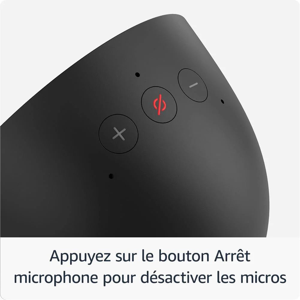 Echo Spot 2026 Noir Assistant vocal connect -