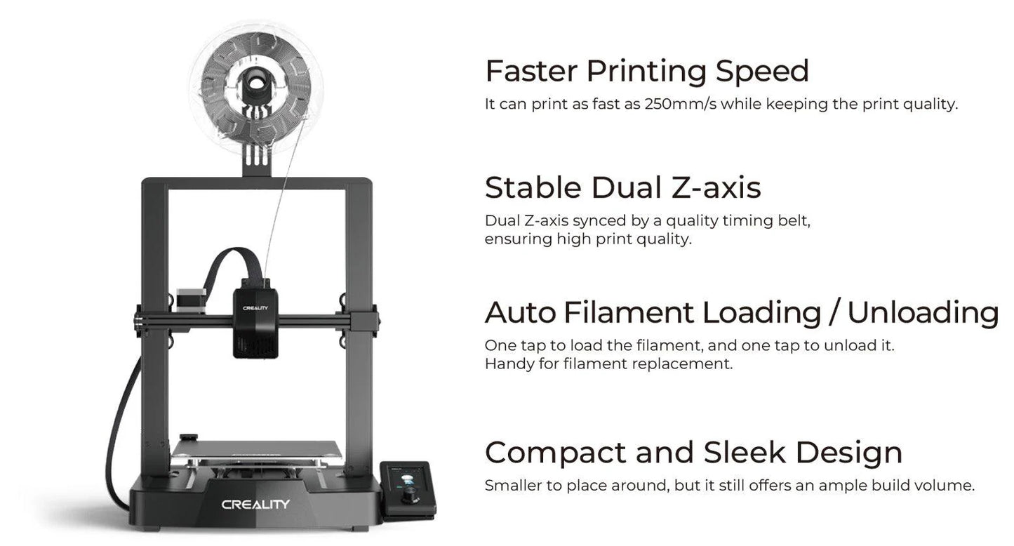 2026 Imprimante 3D Ender-3 V3 SE – Imprimante FDM de haute précision avec volume d’impression 220 x 220 x 250 mm, facile à utiliser, idéale pour débutants et utilisateurs expérimentés