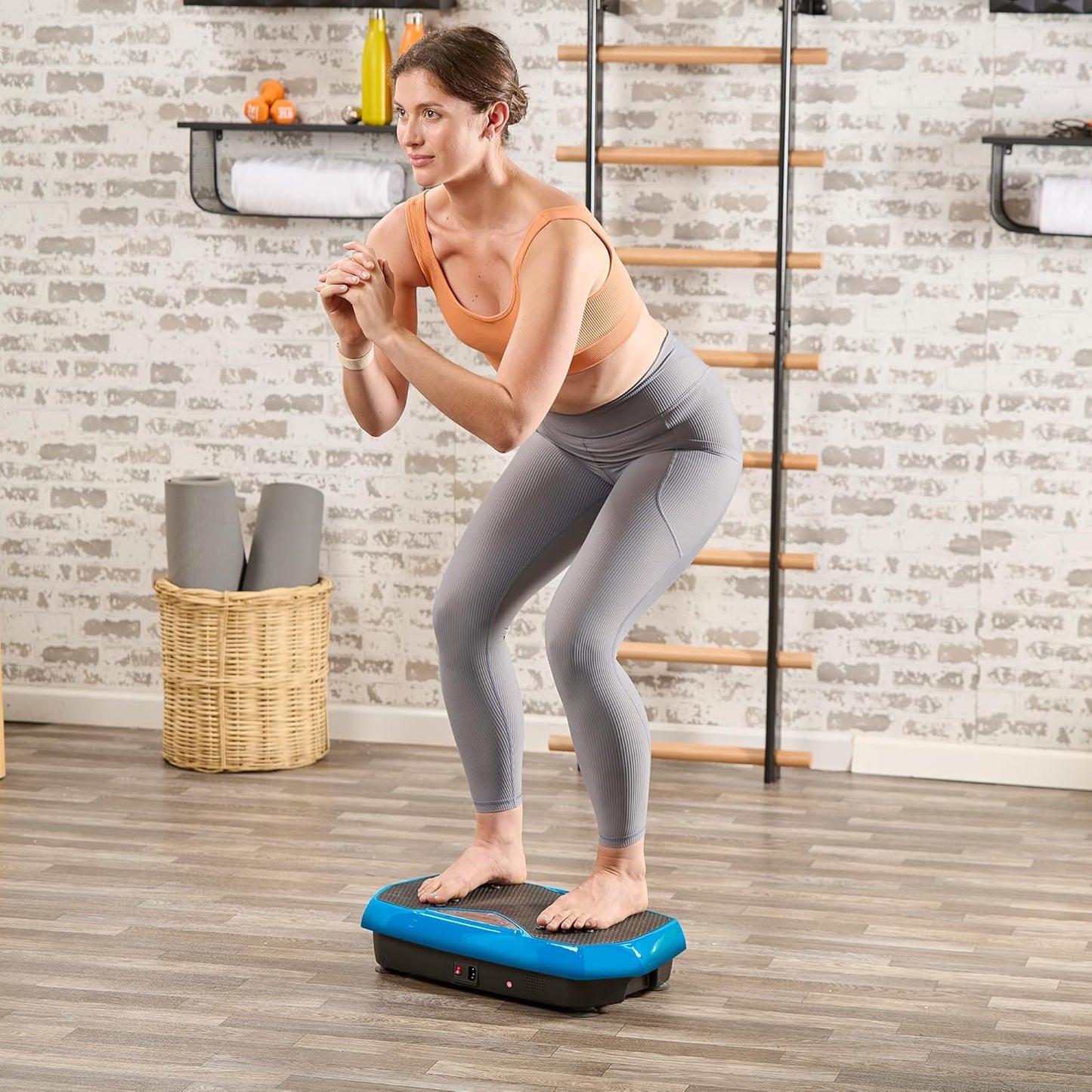 2026 Lifepro Plateforme Vibrante d’Exercice avec Points d’Acupuncture Magnétiques - Plateforme Vibrante pour Tout le Corps pour Débutants et Récupération - Massage Drainage Lymphatique pour Tonification Musculaire et Fitness Général
