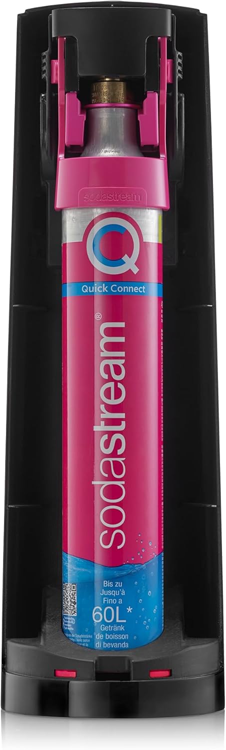 2026 SodaStream Terra Machine à Eau Pétillante Bundle (Noir), avec CO2, Bouteilles Compatibles Lave-Vaisselle et Arômes Bubly Drops