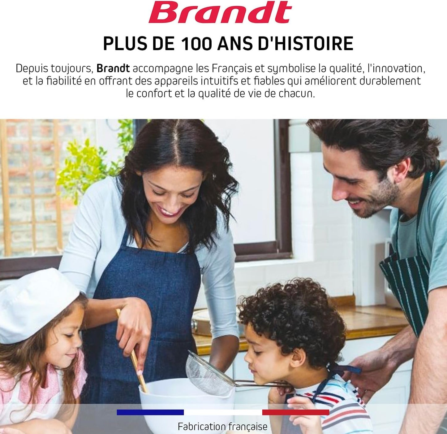 2026 Brandt BPI6413BM – Table de Cuisson Mixte Induction & Gaz, 4 Foyers, 9 Niveaux, Édition Limitée