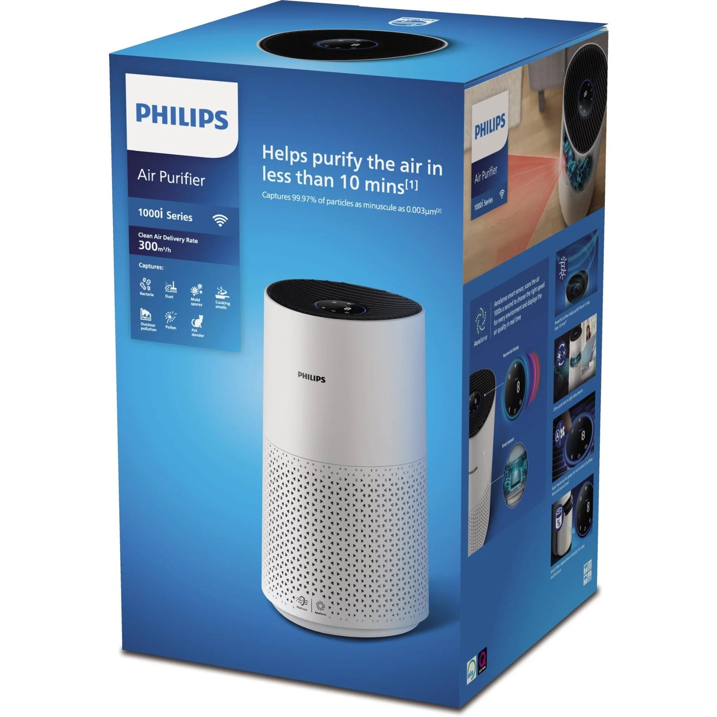 2026 Purificateur d'air Philips Série 1000i (Blanc)