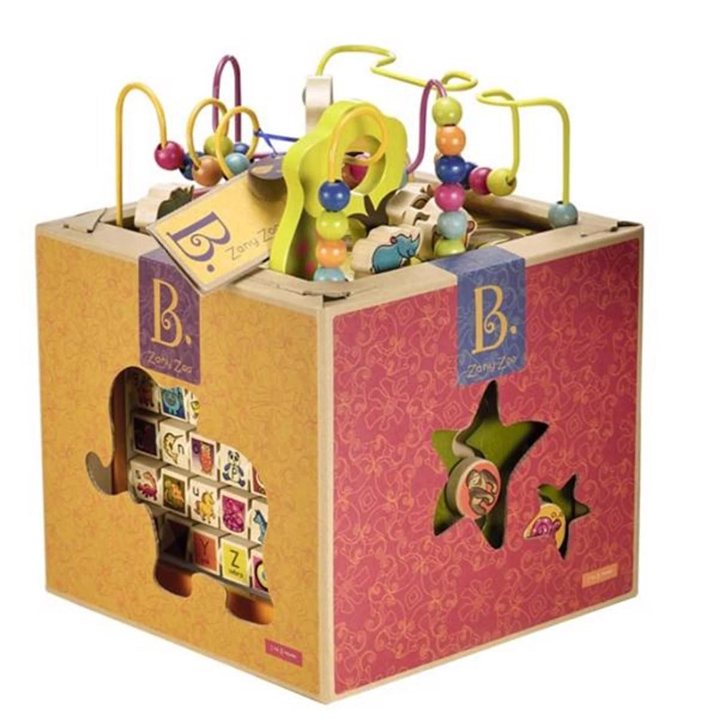 2026 B. toys Cube d’Activités Zany Zoo – Jouet Éducatif et Ludique pour Tout-Petits