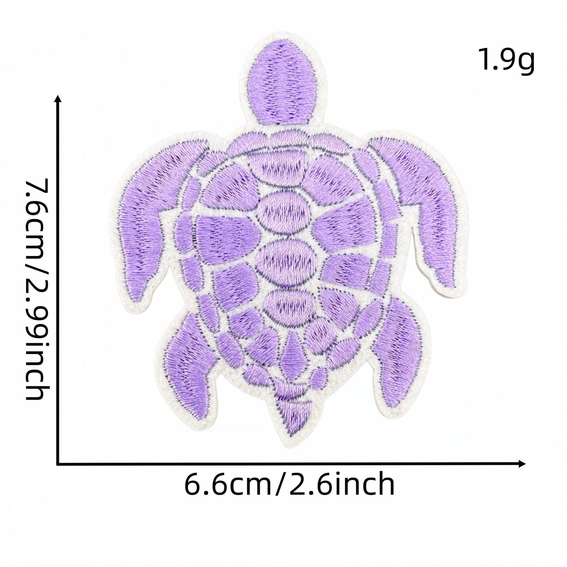 colorful sea turtle embroidered patches animal design iron on