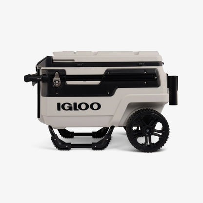 2026 Glacière Trailmate® Journey 70 Qt – Grand Modèle Tout-Terrain avec Roues Lisses, Poignée Télescopique et Isolation THERMECOOL™