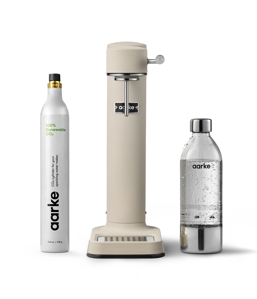 2026 Carbonator 3 Kit Édition Sand – Machine à Eau Pétillante au Design Élégant et Finition Beige Sable