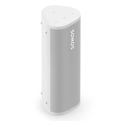 2026 Enceinte Bluetooth Portable Étanche Sonos Roam 2 – Paire (Blanc) : Son Puissant et Clair Partout, Wi-Fi et Bluetooth, Autonomie Longue Durée