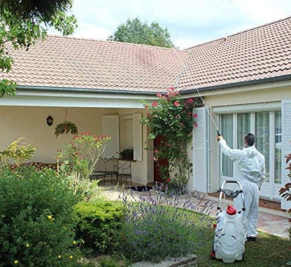 PHOENIX - Pulvérisateur Électrique Pro Sprayer III 30L Option Rinçage – Pulvérisateur Électrique Toiture Longue Portée à Batterie Rechargeable, Débit 240 L/H, Tuyau 8m - 2 Batteries