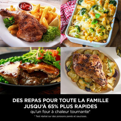 2026 NINJA Foodi AF500EU – Friteuse à Air Chaud FlexDrawer 10,4 L, Double Zone avec Séparateur Amovible, 7 Fonctions de Cuisson – Édition Limitée Haute Performance