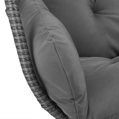 Fauteuil suspendu double en polyrotin Aria 2026