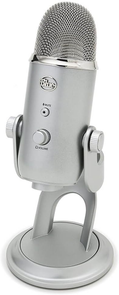 2026 Logitech for Creators Microphone USB Blue Yeti (Noir)