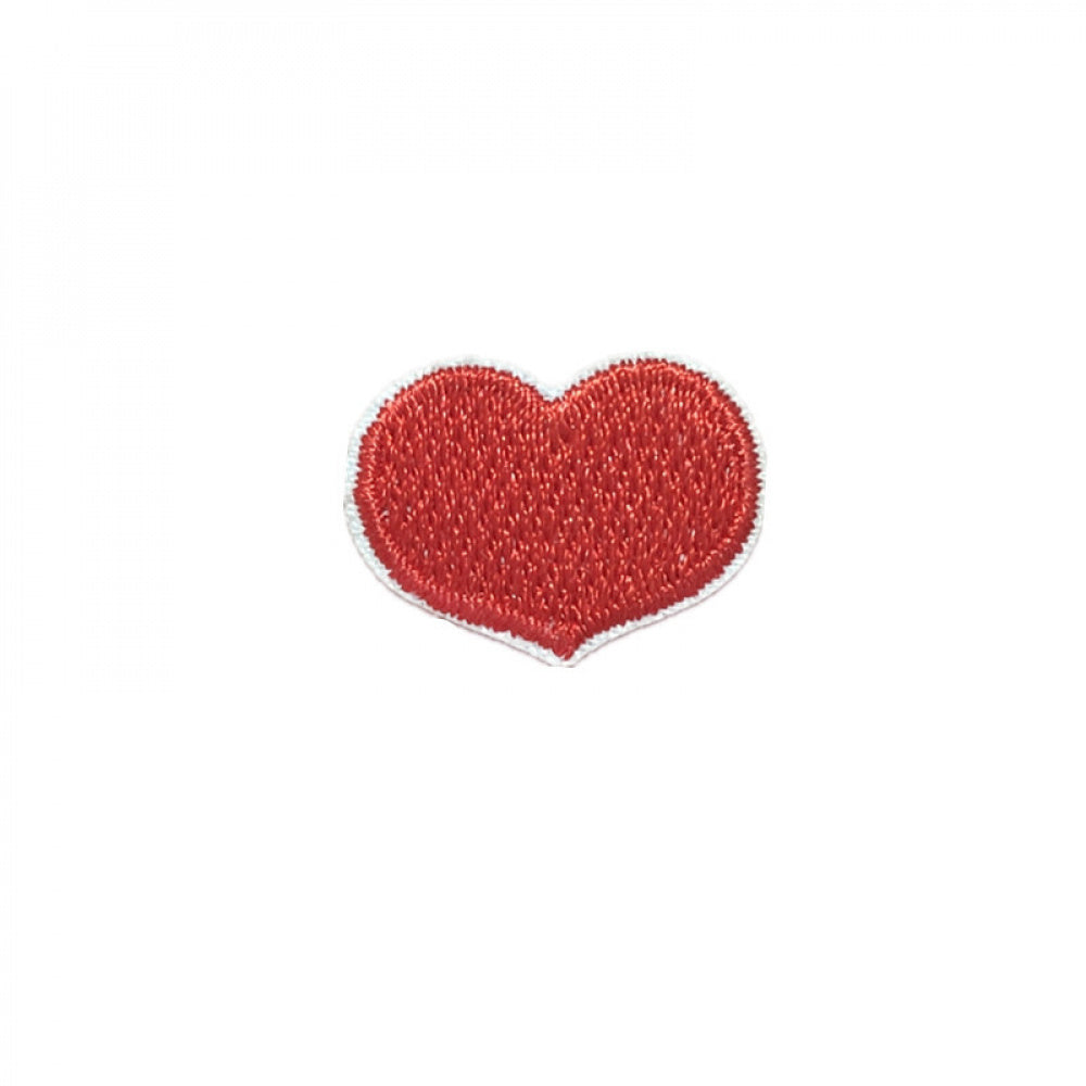 colorful spring heart embroidered patches iron on