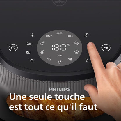 2026 Friteuse à air Philips série 3000 7,2 L, fenêtre de cuisson, friteuse 16 en 1