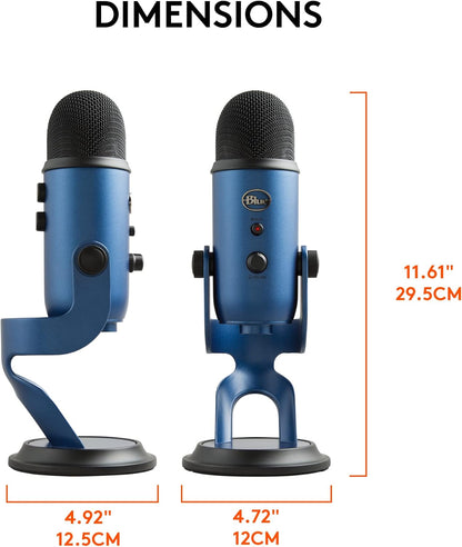 2026 Logitech for Creators Microphone USB Blue Yeti (Noir)