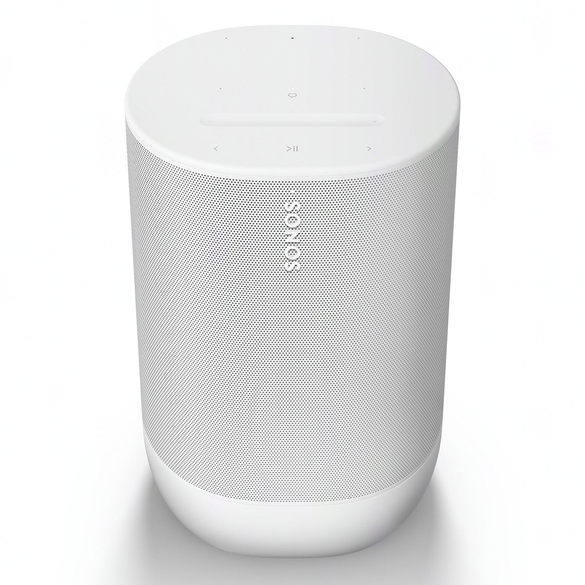 2026 Sonos Move 2 – Enceinte Portable Intelligente Blanche avec Batterie 24 Heures, Bluetooth et Wi-Fi, Résistante à l’Eau, Son Stéréo Puissant et Commande Vocale
