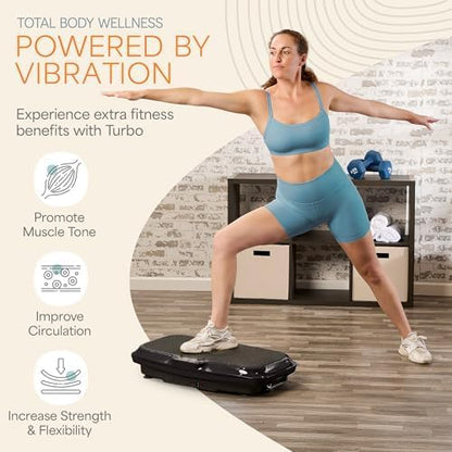 2026 Lifepro Plateforme Vibrante d’Exercice avec Points d’Acupuncture Magnétiques - Plateforme Vibrante pour Tout le Corps pour Débutants et Récupération - Massage Drainage Lymphatique pour Tonification Musculaire et Fitness Général