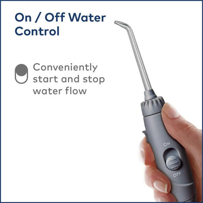 2026 Waterpik Irrigateur Dentaire Électrique Professionnel Pour Dents, Modèle Aquarius WP-667 Gris Moderne