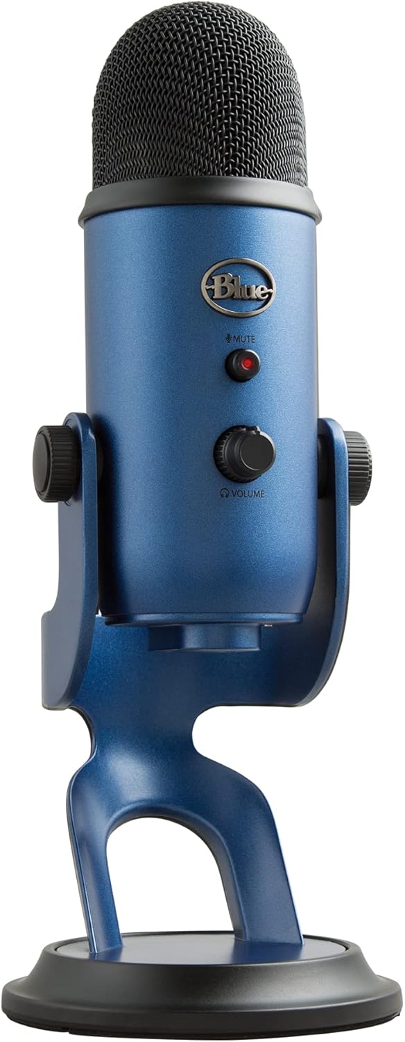 2026 Logitech for Creators Microphone USB Blue Yeti (Noir)