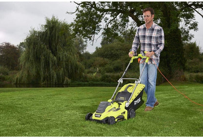 2026 RYOBI RLM18E40H – Tondeuse Électrique 1800W, Largeur de Coupe 40 cm, Système Mulching, Édition Limitée