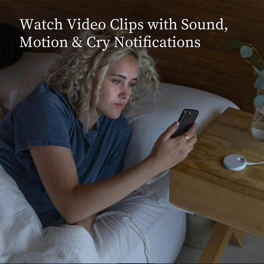 2026 Owlet Cam® 2 – Caméra Bébé HD 1080p avec Vision Nocturne, Audio Bidirectionnel et Capteurs de Température et Humidité