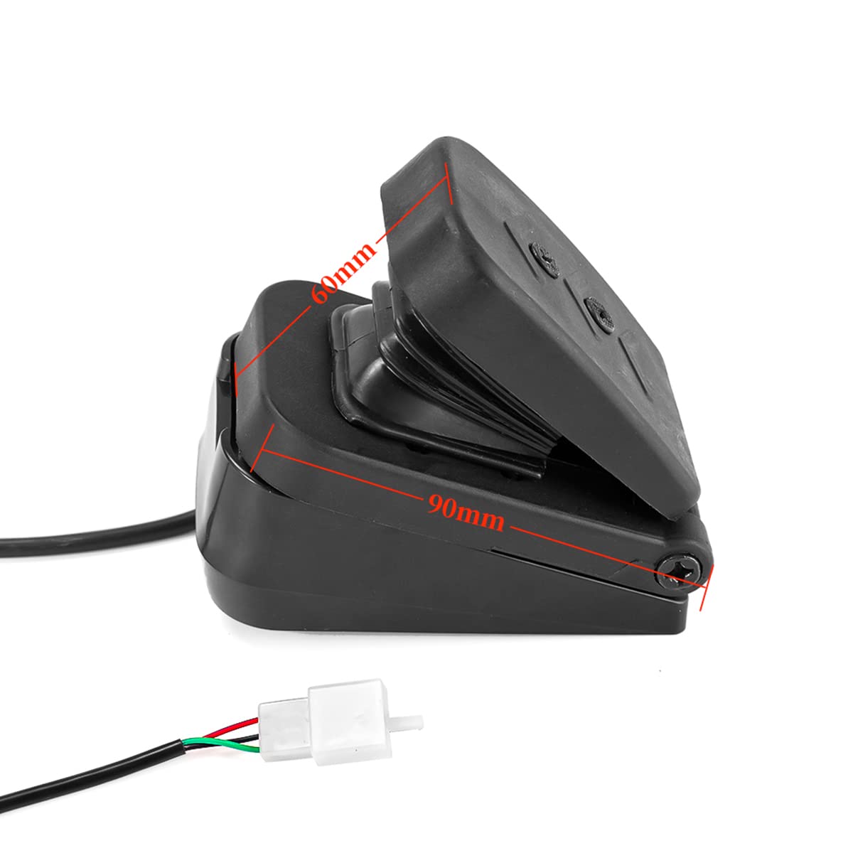 Kit moteur brushless 2026 72V 3000W avec contrôleur 24 MOSFET 50A et accélérateur pour scooter électrique, moteur de vélo électrique, kit de conversion de pièces DIY pour moto (6 pièces en 1 et moteur avec pied)