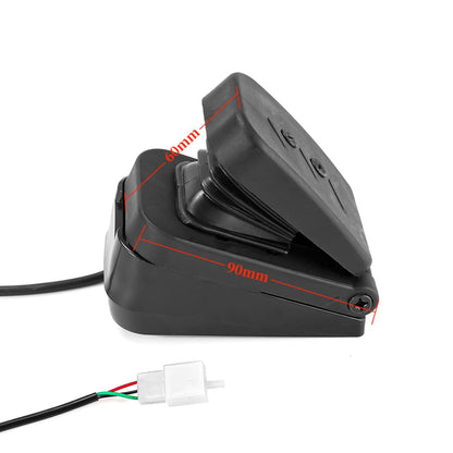 Kit moteur brushless 2026 72V 3000W avec contrôleur 24 MOSFET 50A et accélérateur pour scooter électrique, moteur de vélo électrique, kit de conversion de pièces DIY pour moto (6 pièces en 1 et moteur avec pied)