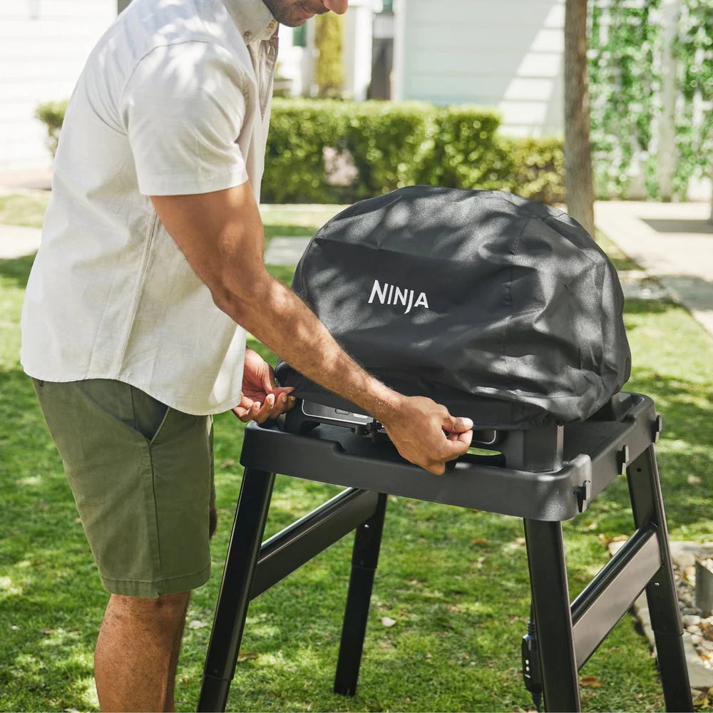 2026 Ninja Woodfire Pro Connect XL Barbecue et Fumoir Électrique avec Support et Housse