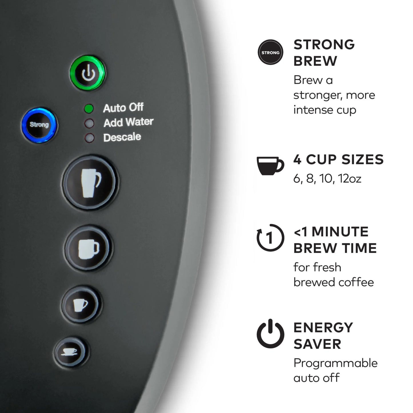 2026 Keurig K-Select Machine à Café à Dosettes K-Cup à Service Unique – Édition Vintage Rouge, Grand Réservoir et Fonction Strong Brew pour un Café Plus Intense