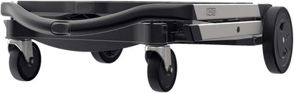 Chariots pliables, fonctionnels et polyvalents 2026 | Chariot pliable mobile | Chariot de courses avec boîte de rangement (noir)