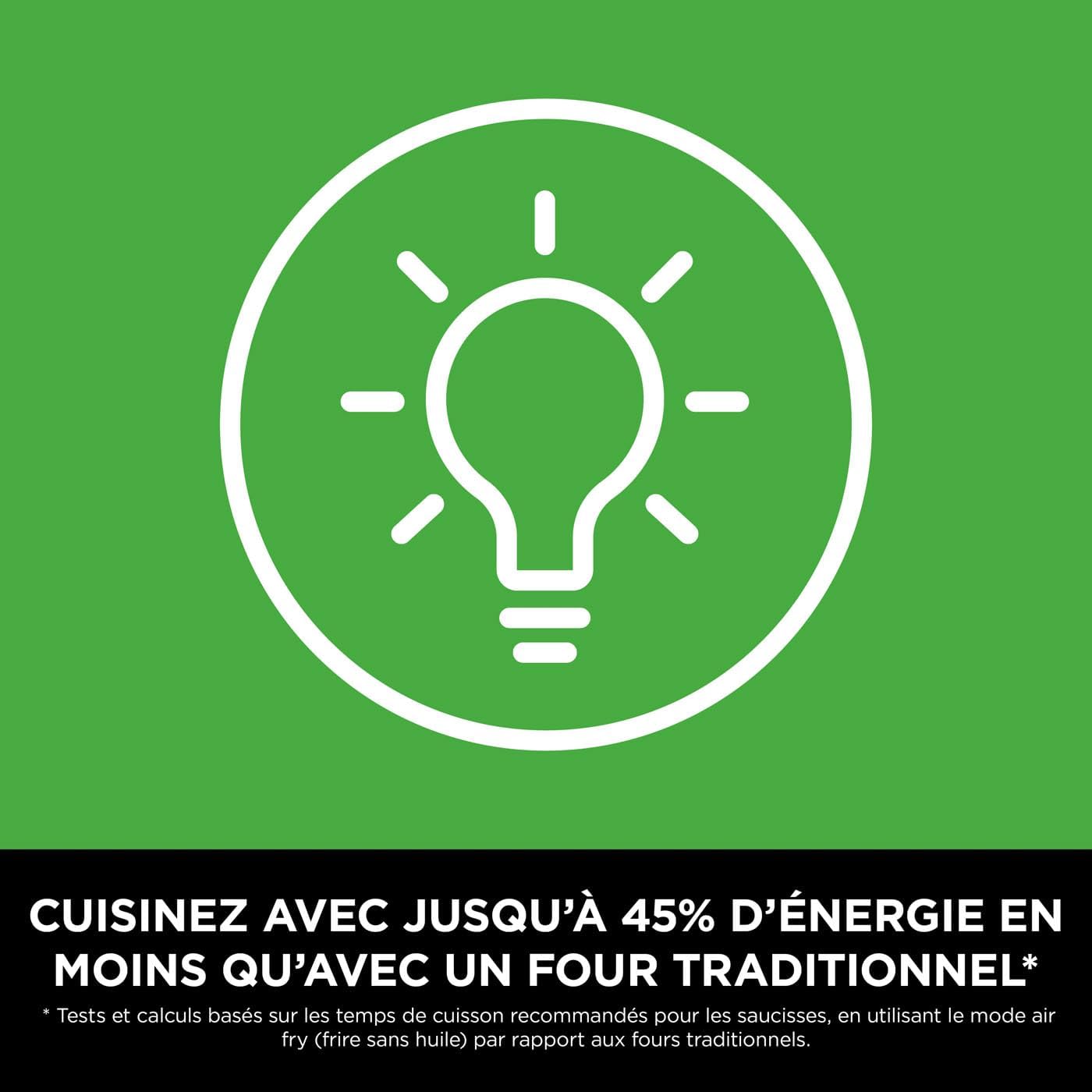 2026 NINJA Foodi AF500EU – Friteuse à Air Chaud FlexDrawer 10,4 L, Double Zone avec Séparateur Amovible, 7 Fonctions de Cuisson – Édition Limitée Haute Performance