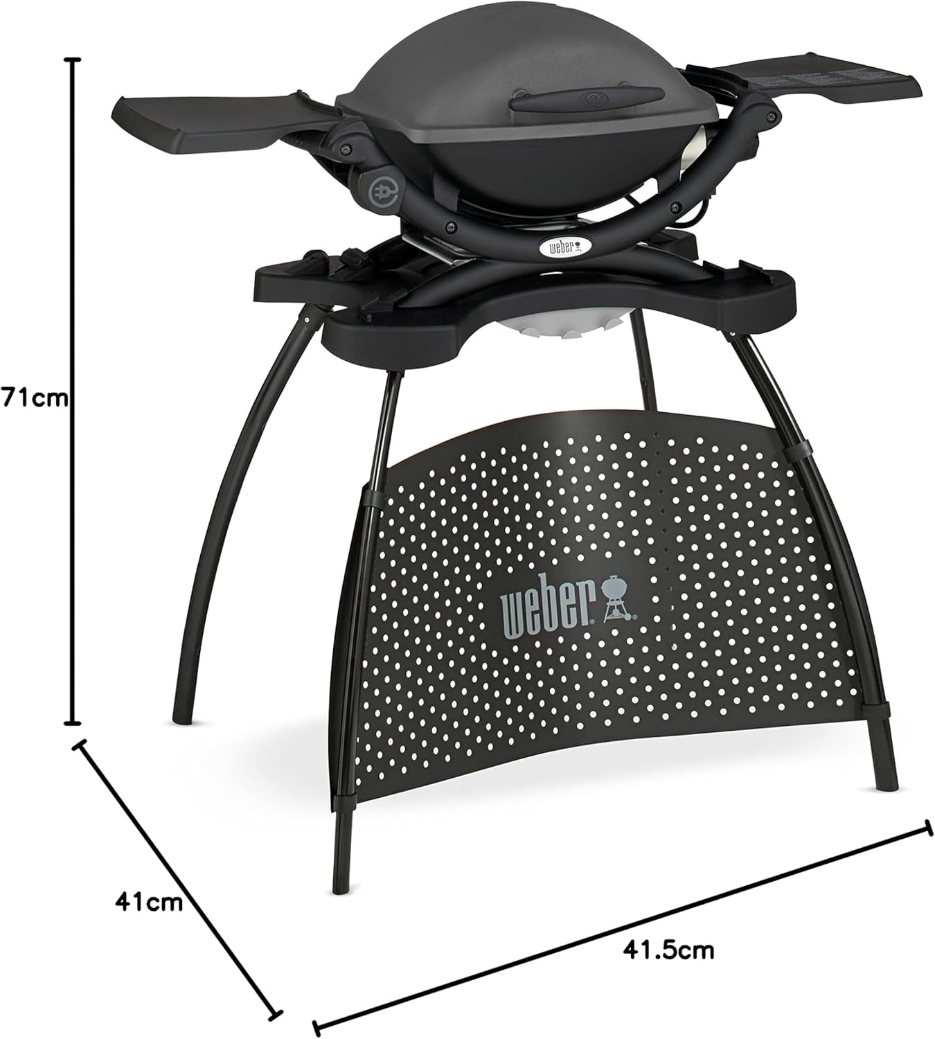2026 Weber Q1400 – Barbecue Électrique Portable 2.2 kW, Grille Fonte Émaillée, Édition Limitée