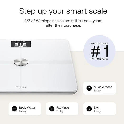 2026 Withings Body+ Balance Connectée Wi-Fi – Analyse Composition Corporelle & Gestion du Poids