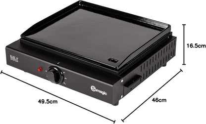 SOMAGIC - Plancha &eacute;lectrique Fonte Oliana