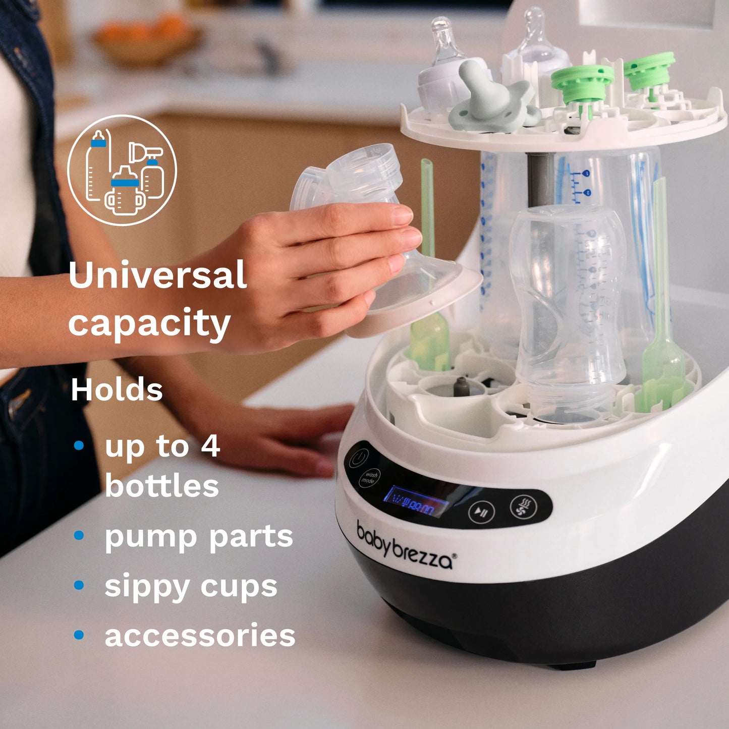 2026 Bottle Washer Pro – Lave-biberon Tout-en-Un avec Stérilisateur et Séchoir pour Bébé