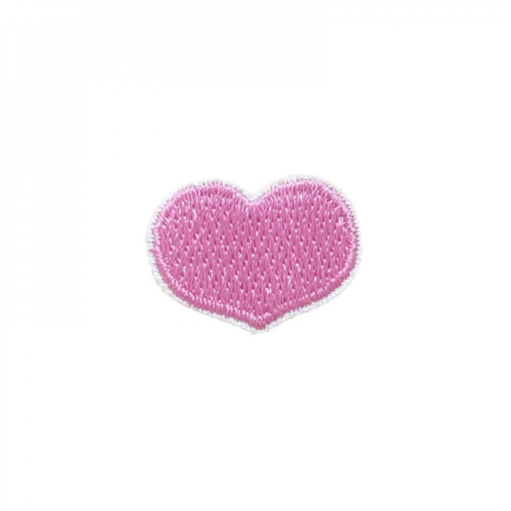 colorful spring heart embroidered patches iron on