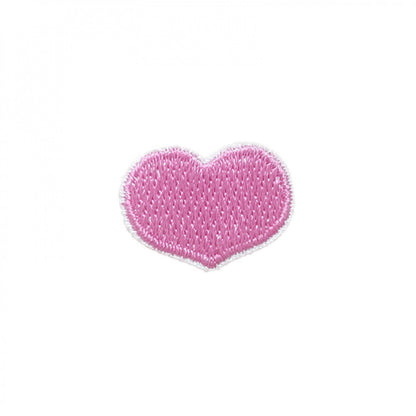 colorful spring heart embroidered patches iron on