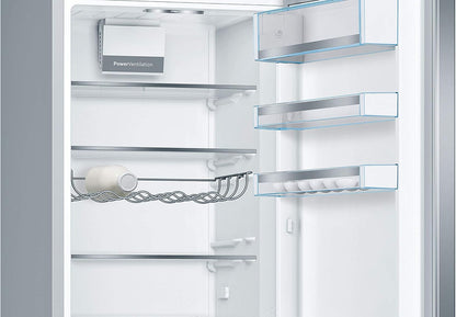 KGE398IBP - Série 6, Réfrigérateur combiné pose-libre, 201 x 60 cm, Inox anti trace de doigts