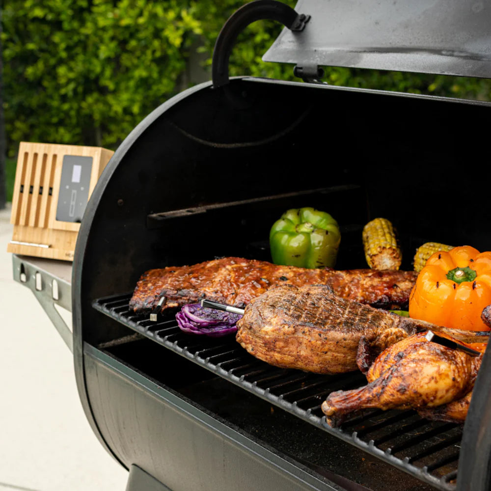 2026 MEATER Block – Thermomètre à Viande Intelligent avec WiFi, Quatre Sondes et Cuisson Multi-Protéines pour un Barbecue Parfait