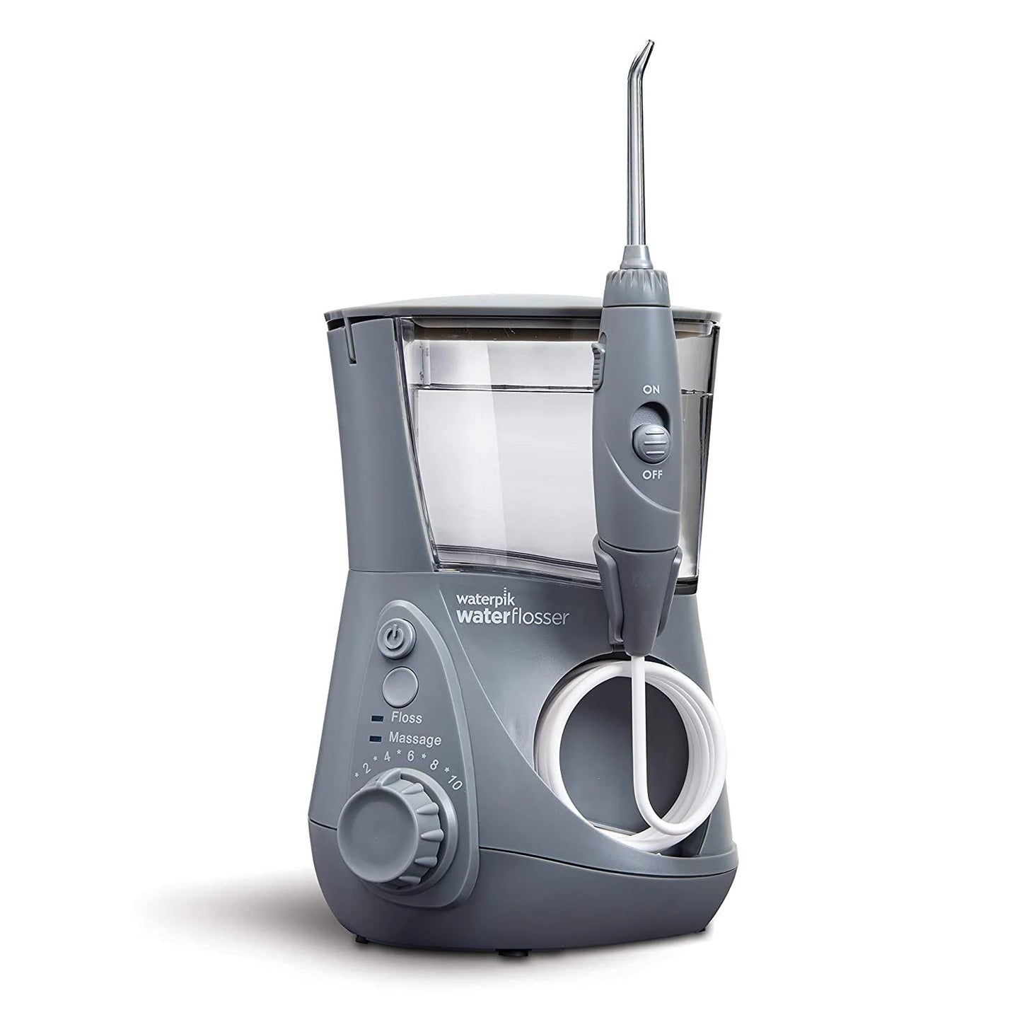 2026 Waterpik Irrigateur Dentaire Électrique Professionnel Pour Dents, Modèle Aquarius WP-667 Gris Moderne