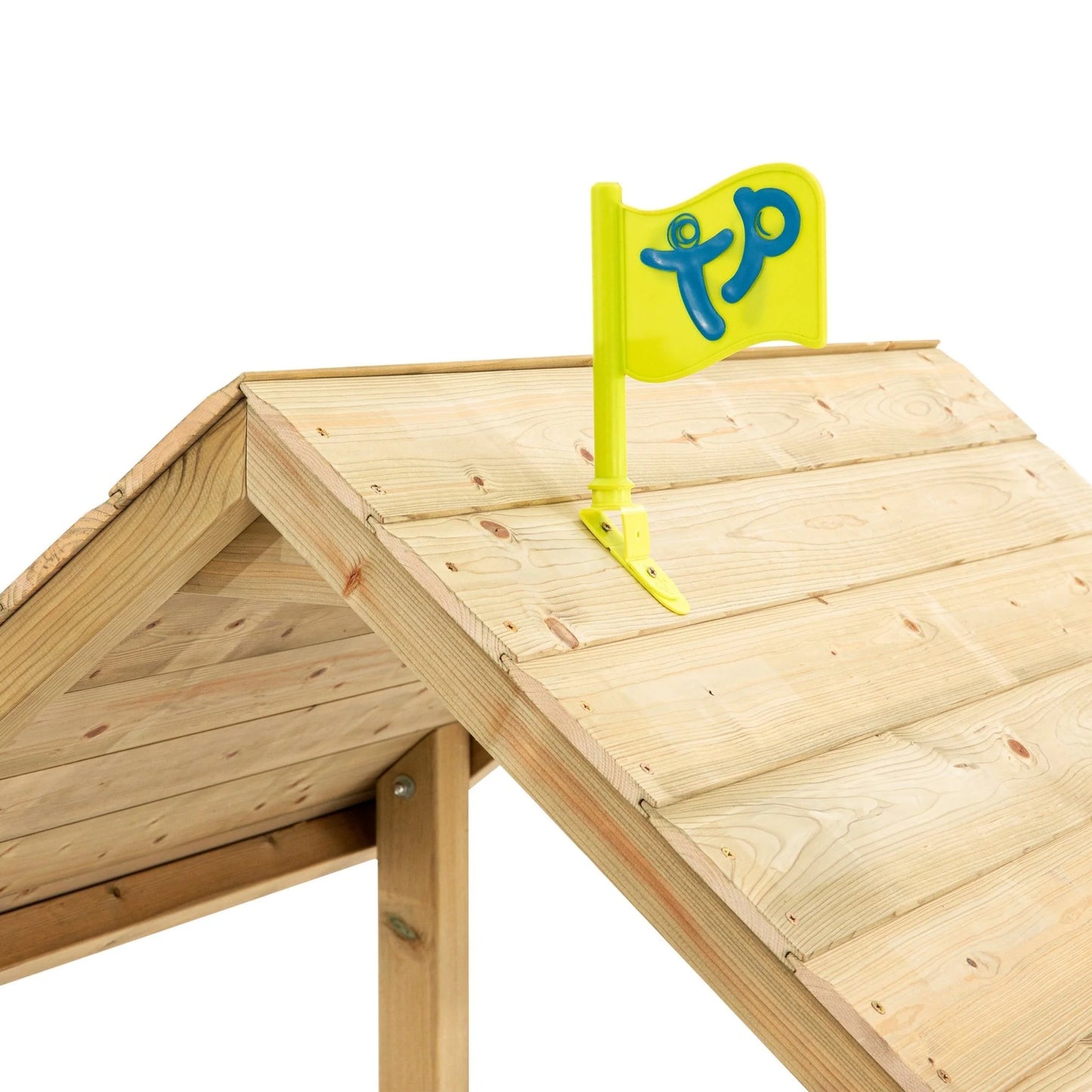 Structure d’escalade en bois TP Skywood avec toboggan ondulé - certifiée FSC®
