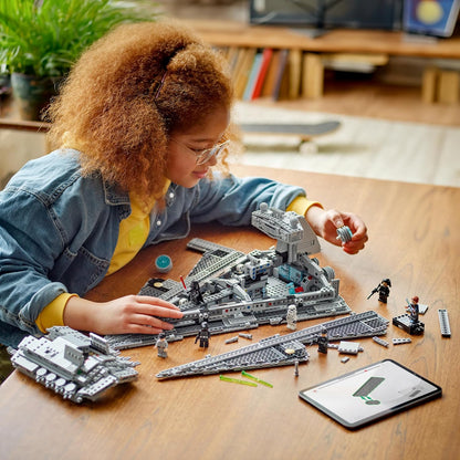 2026 LEGO Star Wars Ensemble de Construction Destroyer Impérial - Construire & Exposer pour Garçons et Filles, À partir de 10 ans - Cadeau d’Anniversaire - Star Wars Darth Vader & 6 Figurines - 75394