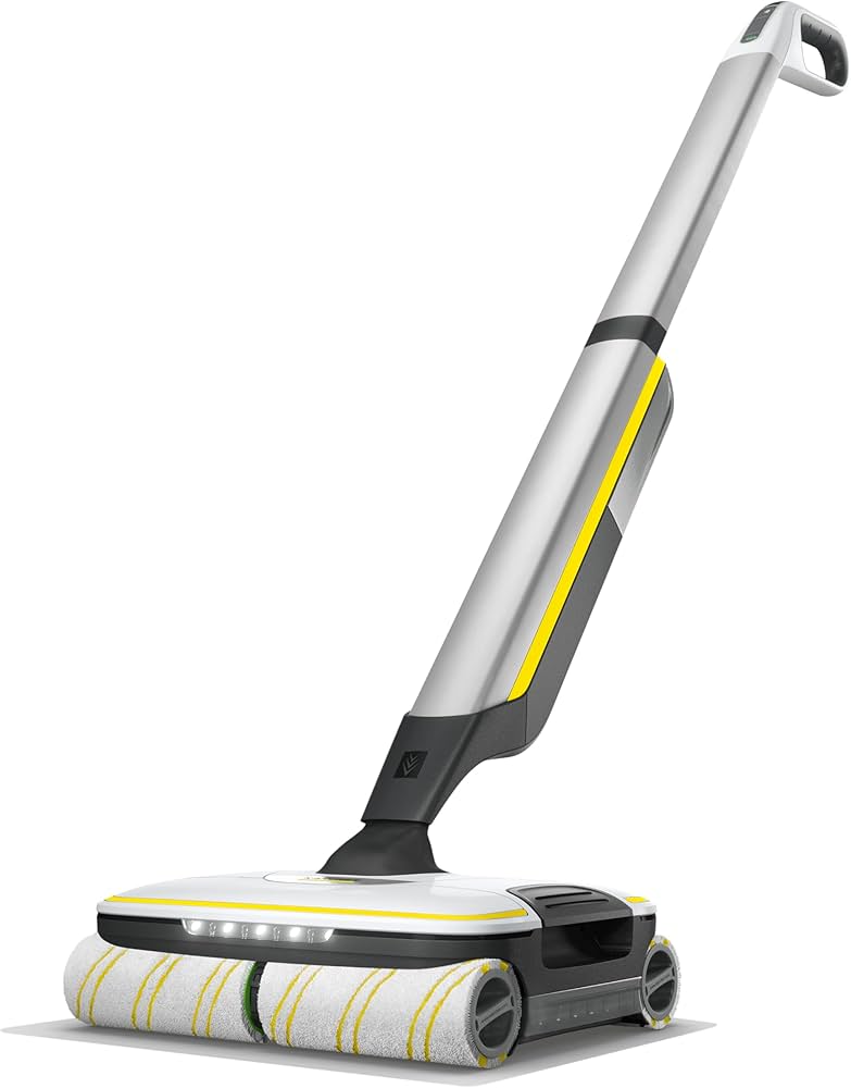 2026 Kärcher FC7 Balai Électrique et Nettoyeur Désinfectant Sans Fil pour Sols Durs – Stratifié, Bois, Carrelage, LVT, Vinyle et Pierre