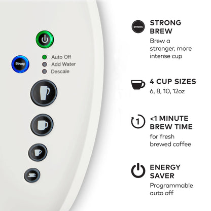 2026 Keurig K-Select Machine à Café à Dosettes K-Cup à Service Unique – Édition Vintage Rouge, Grand Réservoir et Fonction Strong Brew pour un Café Plus Intense