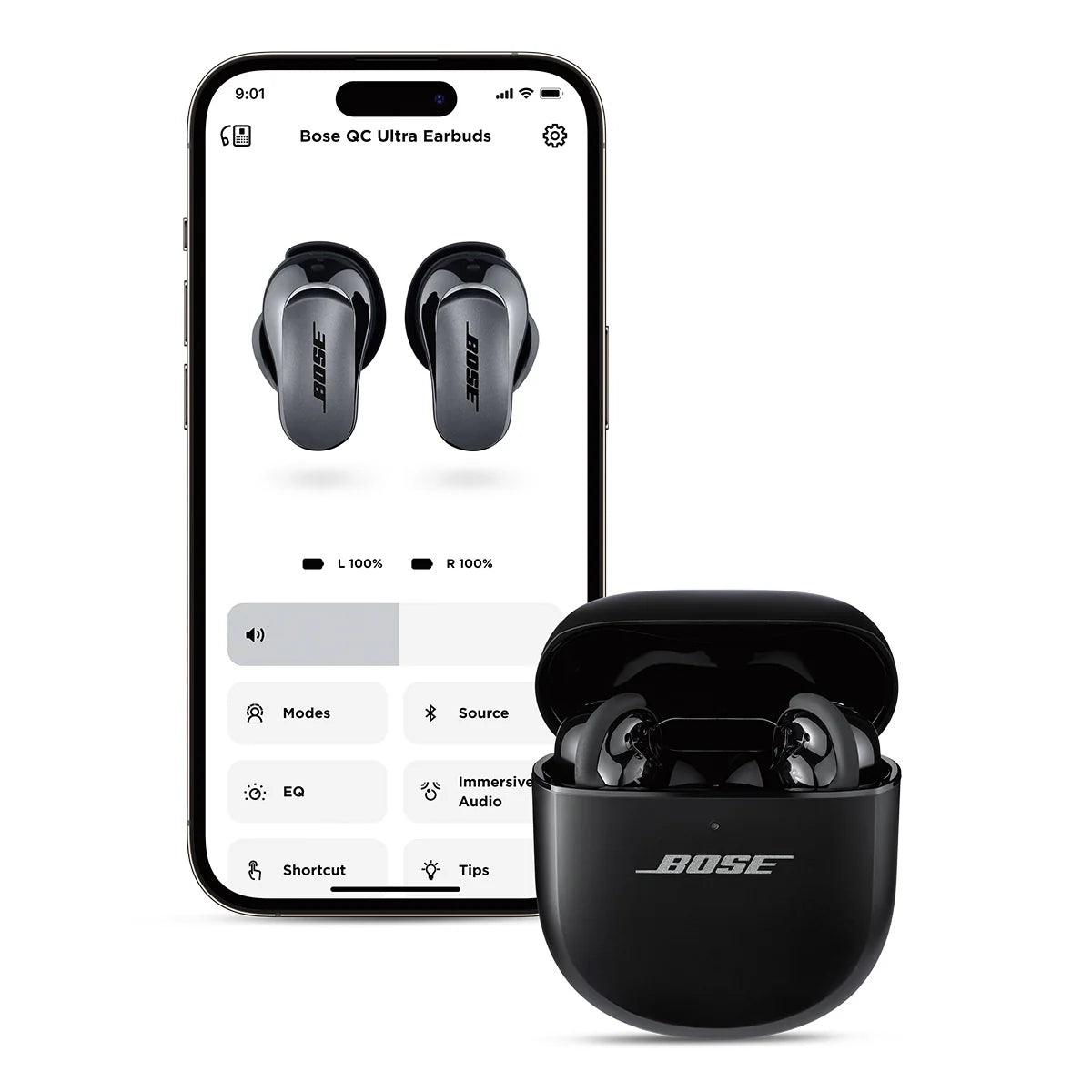 2026 Bose QuietComfort Ultra – Écouteurs Sans Fil à Réduction de Bruit Active (Noir)