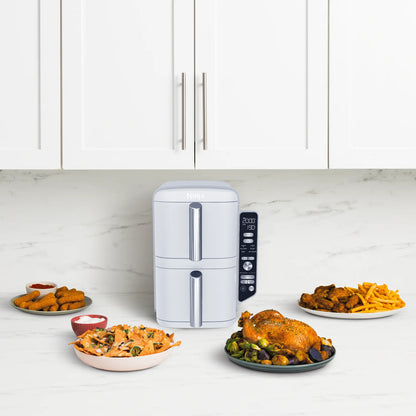 2026 Friteuse à Air Ninja DoubleStack XXXL 9,5 L à 2 Tiroirs