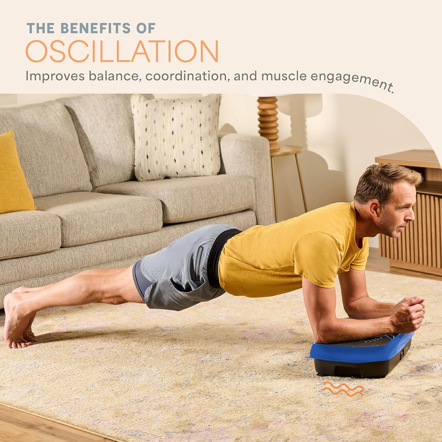2026 Lifepro Plateforme Vibrante d’Exercice avec Points d’Acupuncture Magnétiques - Plateforme Vibrante pour Tout le Corps pour Débutants et Récupération - Massage Drainage Lymphatique pour Tonification Musculaire et Fitness Général