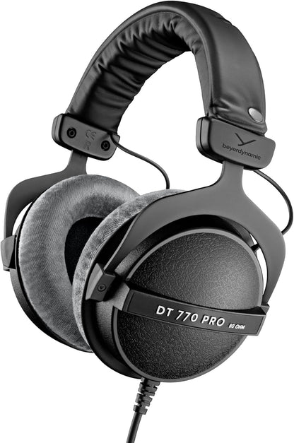 2026 beyerdynamic DT 770 PRO 80 Ohm – Casque Studio Fermé Professionnel avec Isolation Sonore et Confort Supra-Auriculaire – Édition Limitée