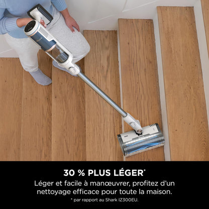 Shark Detect Clean & Empty IW3612AMZEU, Aspirateur sans Fil, Blanc, 240 W, 2 liters