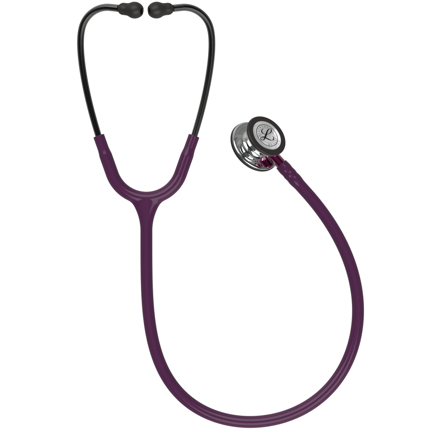 2026 Stéthoscope de Surveillance Littmann Classic III : Miroir & Prune - Tige Rose 5960