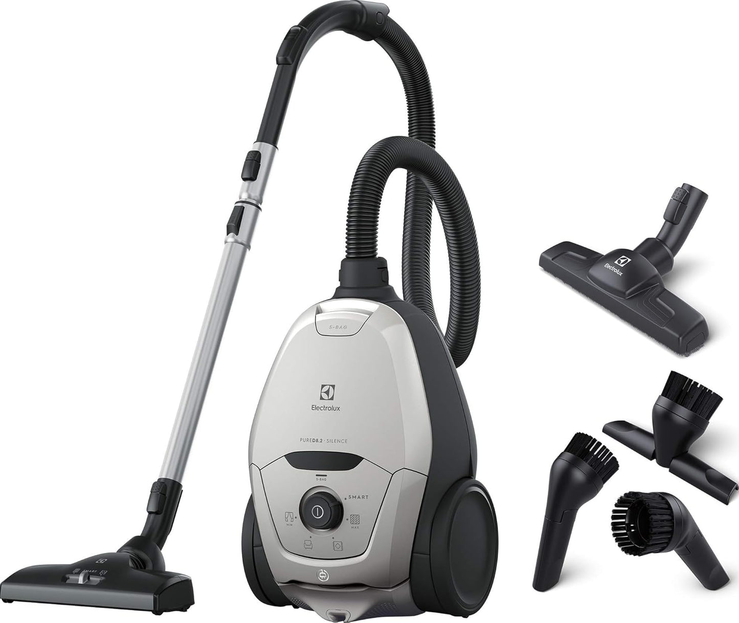 2026 Electrolux PURE D8 PD82-4MG – Aspirateur Traîneau avec Sac, Silencieux 57 dB & Filtre Hygiène 12 Lavable – Édition Limitée Haute Performance